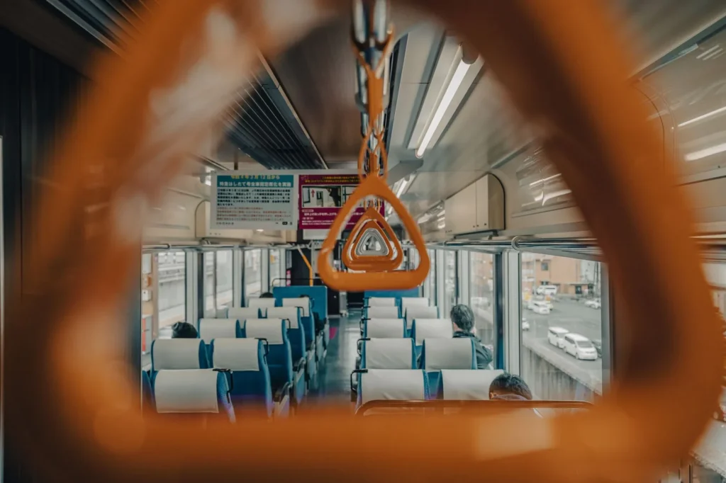 Intérieur de voiture ferroviaire suisse